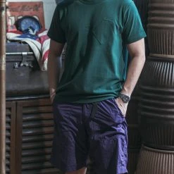 Non Stock BOTTOMS Nylon Climber's Shorts - Purple