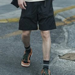 Non Stock NEW ARRIVALS Nylon Climber's Shorts - Black