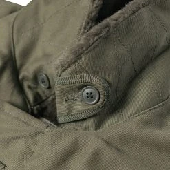 Bronson 1940s USN 3rd Type N-1 Woolen Deck Jacket - Olive Stencil OUTERWEAR