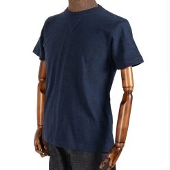 Non Stock 10.5 Oz US Cotton Tubular Gusset T-Shirt - Indigo