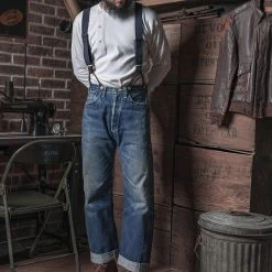 Bronson 14 Oz Side Closing Henley T-Shirt - White Long Sleeve T-Shirts 17 Bronson 14 Oz Side Closing Henley T-Shirt - White Long Sleeve T-Shirts