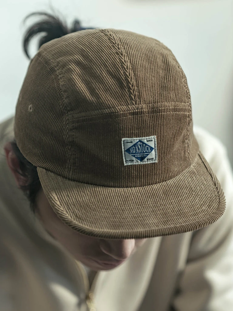 Non Stock 12.5 Oz Corduroy 5 Panel Cap - Khaki 6 Non Stock 12.5 Oz Corduroy 5 Panel Cap - Khaki