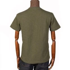 Non Stock 10.5 Oz US Cotton Tubular Gusset T-Shirt - Green 21 Non Stock 10.5 Oz US Cotton Tubular Gusset T-Shirt - Green