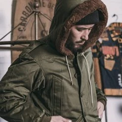 Bronson OUTERWEAR US Army Air Forces Type B-9 Flight Down Parka 17 Bronson OUTERWEAR US Army Air Forces Type B-9 Flight Down Parka