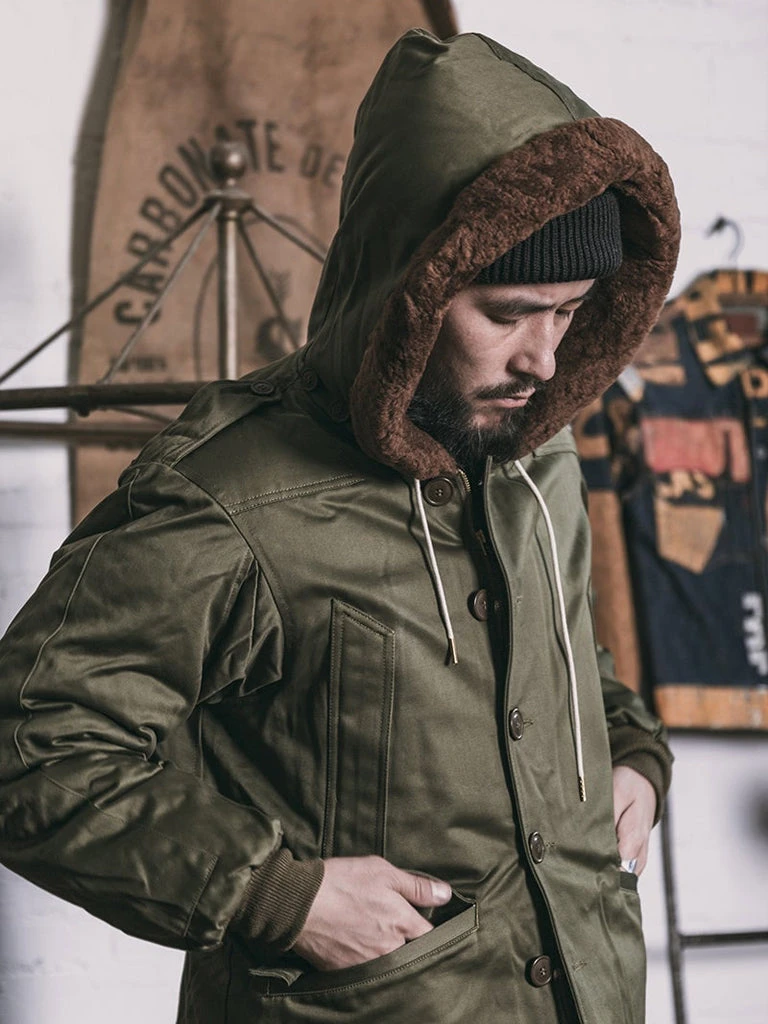 Bronson OUTERWEAR US Army Air Forces Type B-9 Flight Down Parka 5 Bronson OUTERWEAR US Army Air Forces Type B-9 Flight Down Parka