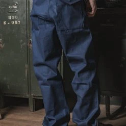 Bronson US Navy Modified 13.5 Oz Indigo Deck Pants BOTTOMS 14 Bronson US Navy Modified 13.5 Oz Indigo Deck Pants BOTTOMS