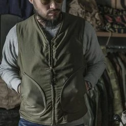 Bronson WWII USN Wool Deck Vest