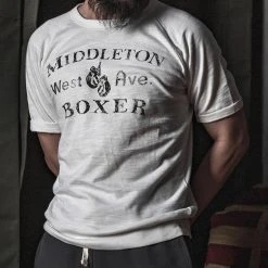 Bronson Back In Stock Heavy Duty Boxer Physical Training T-Shirt - White 21 Bronson Back In Stock Heavy Duty Boxer Physical Training T-Shirt - White