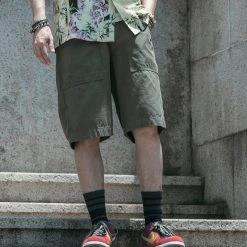 Non Stock Vietnam War OG107 Fatigue Utility Shorts - Olive