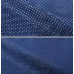 Bronson Natural Plant Indigo Blue Retro Polka Dot Bandana ACCESSORIES 10 Bronson Natural Plant Indigo Blue Retro Polka Dot Bandana ACCESSORIES