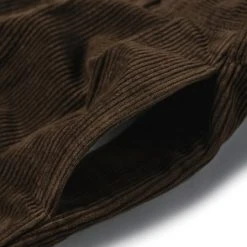 Non Stock 12.5 Oz 8 Wale Corduroy Trousers - Brown