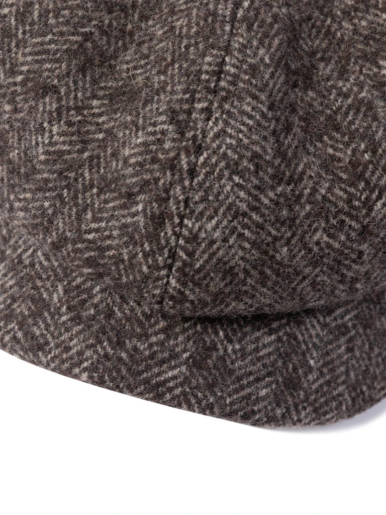 Non Stock Old Time Herringbone Wool News Boy Cap ACCESSORIES 5 Non Stock Old Time Herringbone Wool News Boy Cap ACCESSORIES