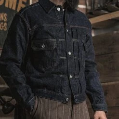 Bronson OUTERWEAR Lot 807XX 1954 Type 2 14.5 Oz Selvedge Denim Jacket