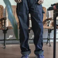 Non Stock Basic Worker Overall Pants BOTTOMS