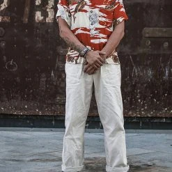 Bronson 1940s WWII USN 10.5 Oz HBT Deck Fatigue Pants Back In Stock