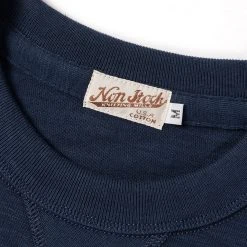 Non Stock 10.5 Oz US Cotton Tubular Gusset T-Shirt - Indigo