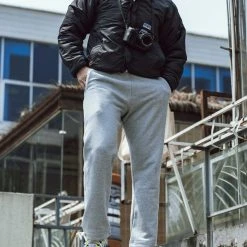 Non Stock 17.6 Oz Heavyweight Terry Sweatpants - Gray NEW ARRIVALS
