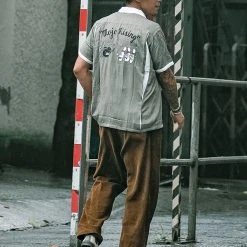 Non Stock 12.5 Oz 8 Wale Corduroy Trousers - Brown