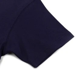Non Stock 9 Oz US Cotton Tubular T-Shirt - Navy TOPS