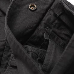 Non Stock NEW ARRIVALS 8.5 Oz Cotton Ripstop Cargo Shorts - Black