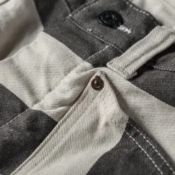 Non Stock 11.5 Oz Heavyweight Wide Striped Prisoner Shorts