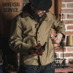 Bronson WWII Early Model Submarine N-1 Woolen Deck Jacket