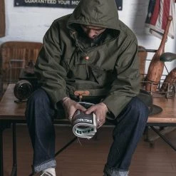 Bronson OUTERWEAR Parka, Field, Cotton, O.D. 26 Bronson OUTERWEAR Parka, Field, Cotton, O.D.