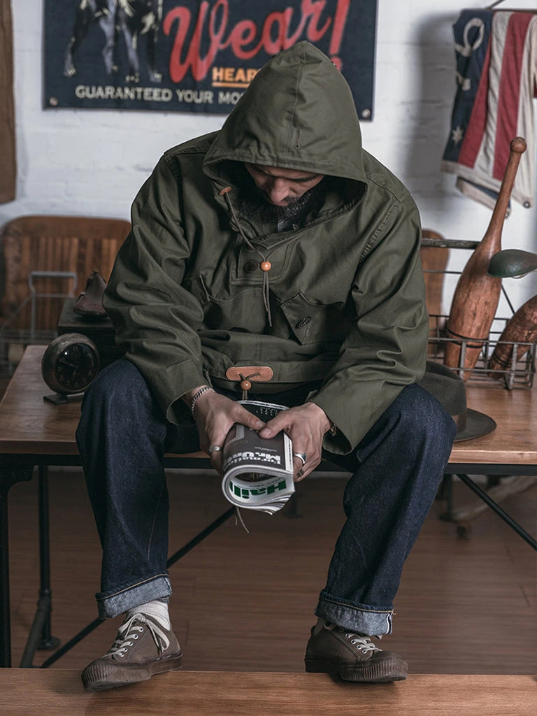 Bronson OUTERWEAR Parka, Field, Cotton, O.D. 6 Bronson OUTERWEAR Parka, Field, Cotton, O.D.