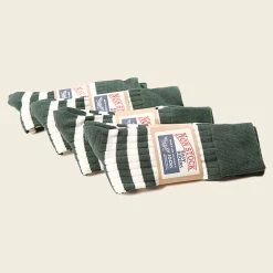 Non Stock BEST SELLERS Old School Prisoner Striped Cotton Socks