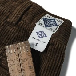 Non Stock 12.5 Oz 8 Wale Corduroy Trousers - Brown