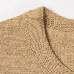 Non Stock TOPS 10.5 Oz US Cotton Tubular Gusset T-Shirt - Sand 30 Non Stock TOPS 10.5 Oz US Cotton Tubular Gusset T-Shirt - Sand