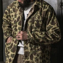 Bronson WWII USMC Type P-42 Duck Hunter Camo Jacket OUTERWEAR