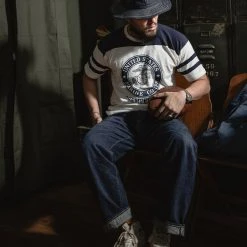 Bronson 1970s USMC Semper Fi Print Athletic T-Shirt NEW ARRIVALS