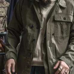 Bronson OUTERWEAR USMC P-44 HBT Utility Jacket