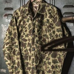 Bronson OUTERWEAR WWII USMC Type P-44 HBT Duck Hunter Camo Jacket 18 Bronson OUTERWEAR WWII USMC Type P-44 HBT Duck Hunter Camo Jacket