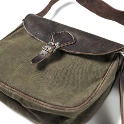 Bronson WWI US Army Messenger Bag - Olive