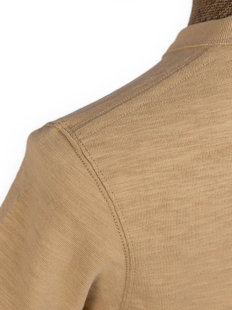 Non Stock TOPS 10.5 Oz US Cotton Tubular Gusset T-Shirt - Sand 7 Non Stock TOPS 10.5 Oz US Cotton Tubular Gusset T-Shirt - Sand