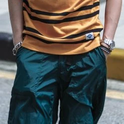 Non Stock Nylon Climber's Shorts - Green