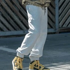 Bronson NEW ARRIVALS 1950s 20.5 Oz Terry Cloth Reverse Weave Sweatpants - Gray