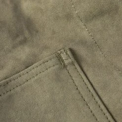 Bronson 1930s Heavyweight Canvas Game Pocket Hunting Vest - Olive