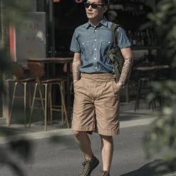 Non Stock Vintage 7.2 Oz Chambray Work Shirt