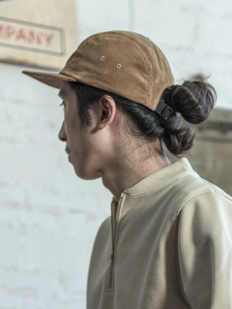 Non Stock 12.5 Oz Corduroy 5 Panel Cap - Khaki 7 Non Stock 12.5 Oz Corduroy 5 Panel Cap - Khaki