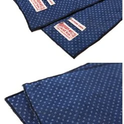 Bronson Natural Plant Indigo Blue Retro Polka Dot Bandana ACCESSORIES 11 Bronson Natural Plant Indigo Blue Retro Polka Dot Bandana ACCESSORIES