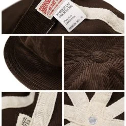 Bronson ACCESSORIES Retro Octagonal News Boy Cap 13 Bronson ACCESSORIES Retro Octagonal News Boy Cap