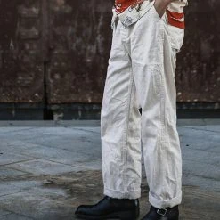 Bronson 1940s WWII USN 10.5 Oz HBT Deck Fatigue Pants Back In Stock