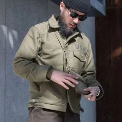 Bronson 1960s USN A-2 Deck Jacket