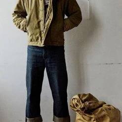 Non Stock 1940s US Navy N-1 Deck Jacket - Faux Fur Inner OUTERWEAR 27 Non Stock 1940s US Navy N-1 Deck Jacket - Faux Fur Inner OUTERWEAR