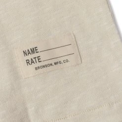 Bronson 1940s USN Slub Cotton Training T-Shirt BEST SELLERS 27 Bronson 1940s USN Slub Cotton Training T-Shirt BEST SELLERS