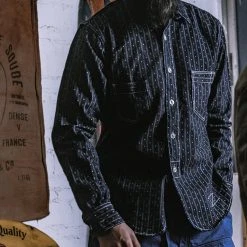 Bronson Lot 861 Wabash Wave Point Work Shirt