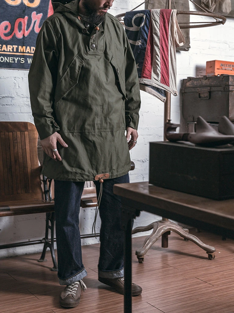 Bronson OUTERWEAR Parka, Field, Cotton, O.D. 7 Bronson OUTERWEAR Parka, Field, Cotton, O.D.